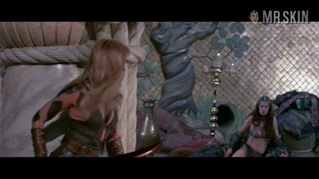 Sexiest Scenes of Valeria from Conan the Barbarian. Thong, breasts, butt. 226103