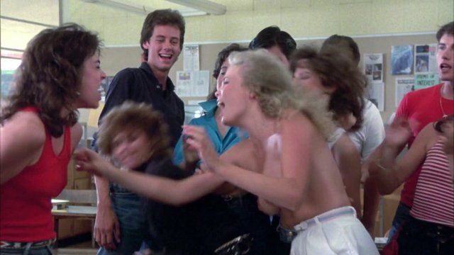 Rebecca Perle in Savage Streets (1984) Breasts Breasts Sexy 186802