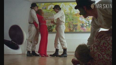 Adrienne Corri Nude in A Clockwork Orange. Breasts, Bush. 189712