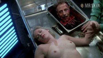 Barbara Crampton in Re-Animator (1985) Breasts Bush Breasts Bush 184458