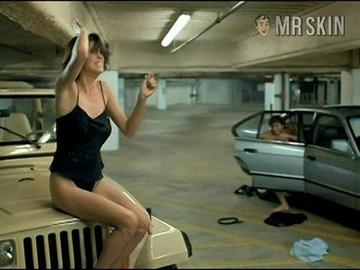 Elizabeth Gracen in Lower Level (1991) Underwear Breasts Bush 192915