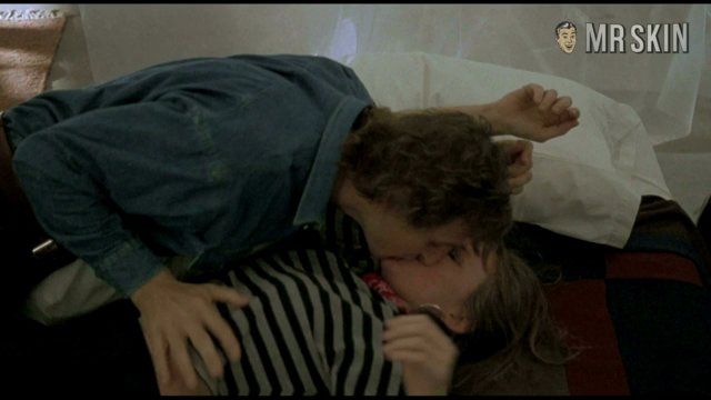 Diane Keaton Nude in The Good Mother. Left Nipslip, breasts, underwear. 195724