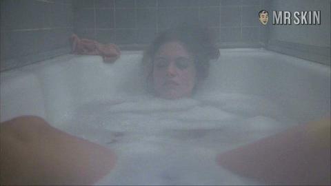 Maren Jensen Nude in Deadly Blessing. Breasts, Body Double, bush, butt. 185854