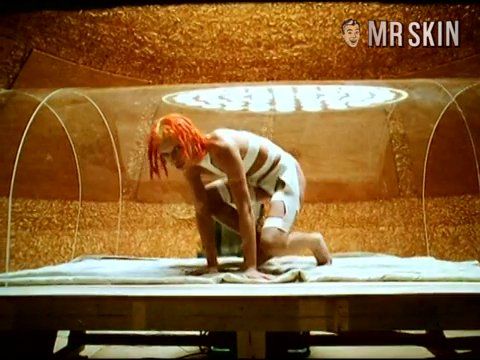 Sexiest Milla Jovovich Scene in The Fifth Element. Sexy, breasts, left breast. 194131