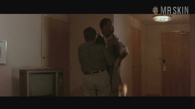Rika van den Haas from Lethal Weapon 2 Naked. Breasts, bush, thong. 192701