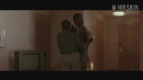 Rika van den Haas from Lethal Weapon 2 Naked. Breasts, bush, thong. 192701