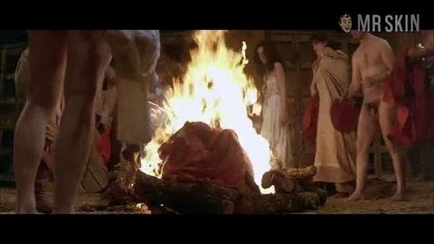 Jennifer Jason Leigh Naked in Flesh + Blood. Breasts, Bush, butt. 188443