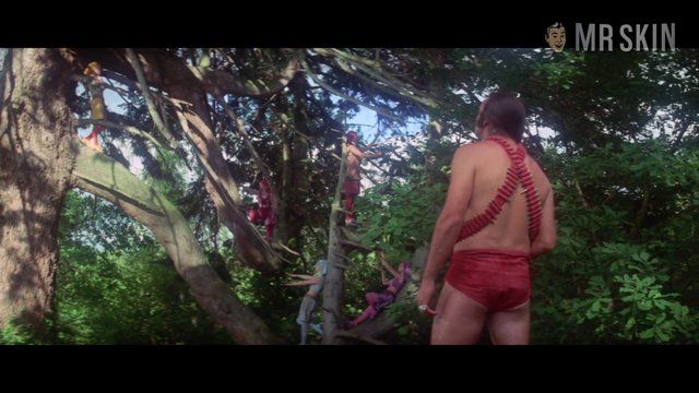 Sally Anne Newton Nude in Zardoz. Breasts. 188464