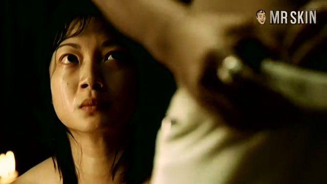 Joon Chong in Wake of Death (2004) Breasts Breasts Bush 194119