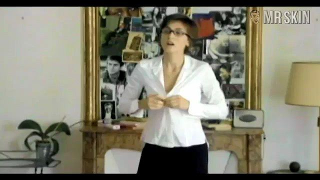 Sexiest Julie Gayet Scene in Clara et moi. Underwear, breasts, bush. 201499