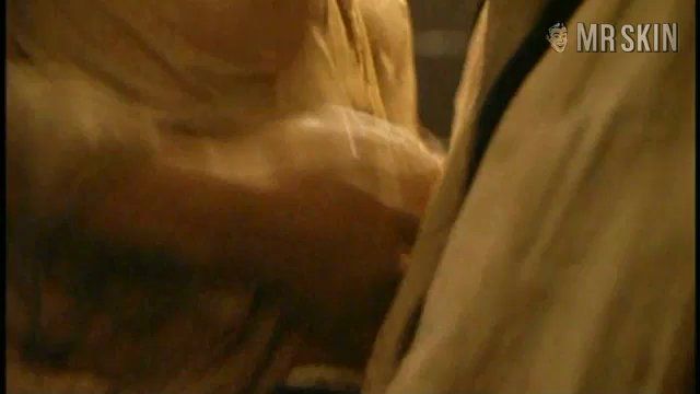 Sharon Stone Nude in The Quick and the Dead. Breasts, right nipslip, thong. 184984