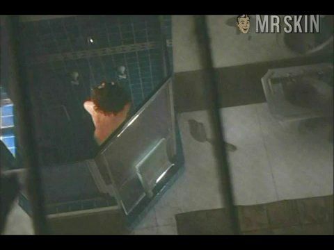 Kari Wuhrer Naked in Sensation. Breasts, Butt, bush, thong. 184381
