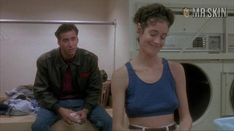 Fire Birds's Sexiest Scenes with Sean Young. Sexy, breasts, right breast. 194766