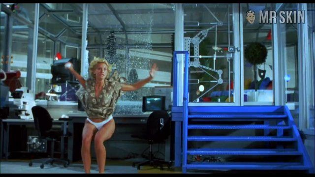 Hottest Natasha Henstridge Scene in Species II. Underwear, breasts, butt. 175346
