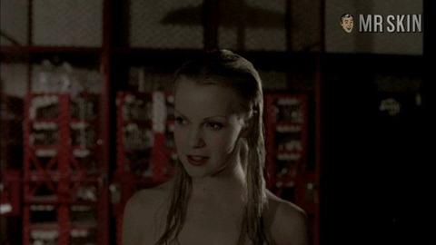 Laura Harris Nude as Marybeth Louise Hutchinson. Breasts, Butt, prosthetic, sexy. 192302