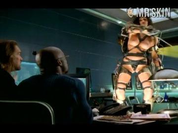 Julie Strain in How to Make a Monster (2001) Breasts Breasts 200146