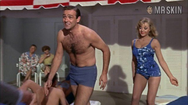 Goldfinger's Sexiest Scenes with Margaret Nolan. Bikini. 204468