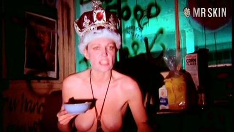 Jenny Runacre Naked as Queen Elizabeth I and Bod. Breasts, Butt, Bush. 194793