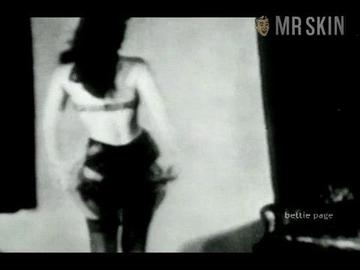 Bettie Page in Bettie's Hat Dance Underwear Sexy Underwear 201703