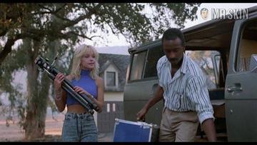 Linnea Quigley in Witchtrap (1989) Sexy Breasts Bush 257775