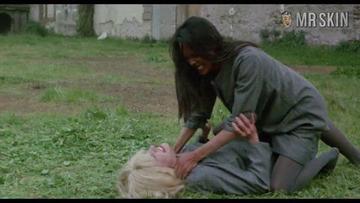 Ursula Flores in Women's Prison Massacre (1983) Underwear Breasts Bush 247337