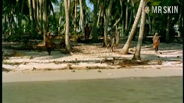 Laura Gemser Naked as Luna. Breasts, Butt, Bush, lesbian. 197487