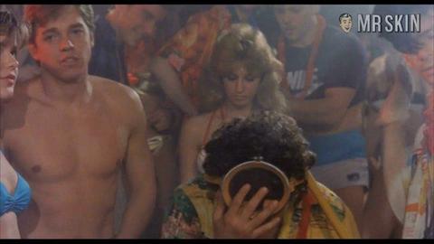 Nudes of Girl on Party Steps from Class of Nuke 'Em High. Breasts. 198966