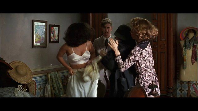 Belle Époque's Sexiest Scenes with Maribel Verdú. Underwear, breasts, left nipslip. 184110