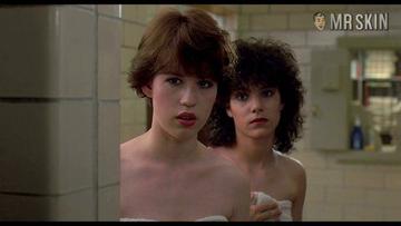 Haviland Morris in Sixteen Candles (1984) Butt Bush Body Double Right Breast Body Double Breasts 185979