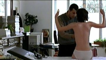 Julie Durand in Du poil sous les roses (2000) Sexy Underwear Bush Butt 178257