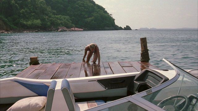 Sexiest Brittany Daniel Scene in Club Dread. Bikini, sexy, underwear. 261823