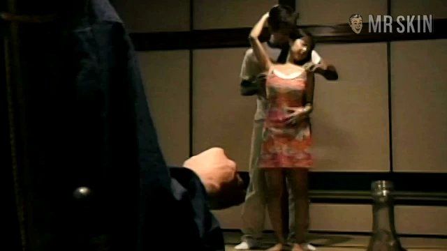 Saori Nanami Naked in Seikan Model: Ijiriai. Breasts, underwear. 197083