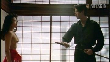 Marie Jinno in Gokudô sengokushi: Fudô (1996) Breasts Breasts Bush 217876