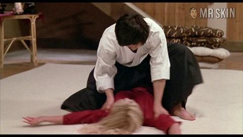 Hottest Ashley Ferrare Scene in Revenge of the Ninja. Underwear, breasts, bush. 205826