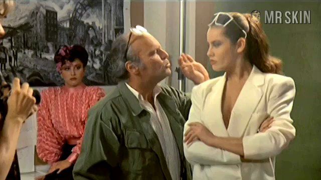 Eva Grimaldi in Intervista (1987) Breasts Breasts 195927