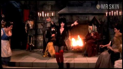 Hottest Elvira, Mistress of the Dark Scenes. Sexy. 226581