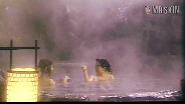 Mai Goto Naked as Blue Ninja. Breasts, butt. 196959