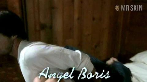 Angel Boris Naked as Kat Walker. Breasts, Thong, bush, butt. 197499