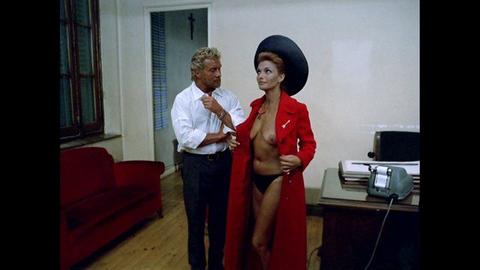 Nudes of Olivia from Vengeance of the Zombies. Breasts, underwear. 198810