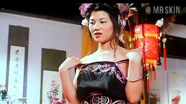Faan Yeung Nude in Chinese Erotic Ghost Story. Breasts, thong. 198793