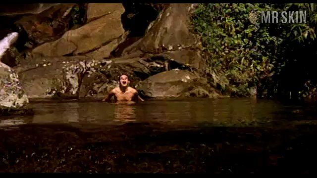 Cláudia Magno Nude in Menino do Rio. Breasts, bush, butt. 199588
