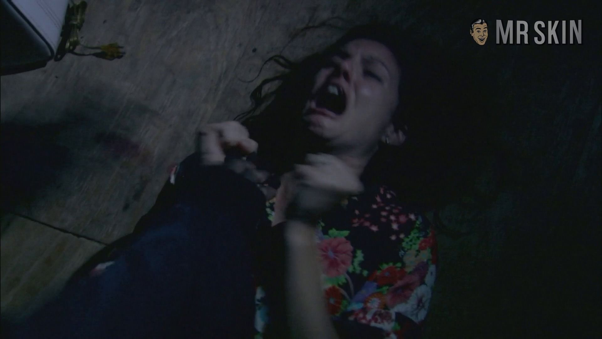 Blythe Metz Naked in Nightmare Man. Breasts, butt, underwear. 209173