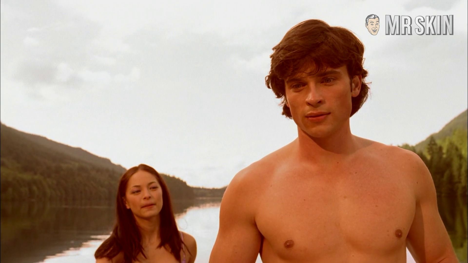 Hottest Kristin Kreuk Scene in Smallville. Underwear, bikini, sexy. 212312