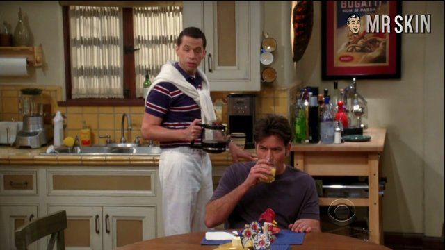 Hottest Tricia Helfer Scene in Two and a Half Men. Bikini. 219224