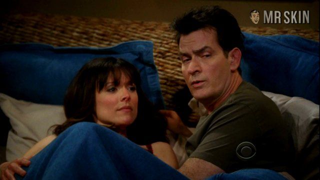 Two and a Half Men's Sexiest Scenes with Liz Vassey. Underwear. 223158