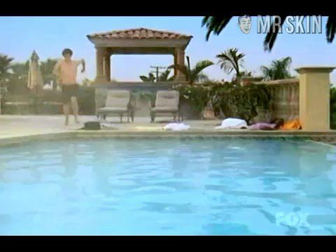 Sexiest Mischa Barton Scene in The O.C.. Bikini, breasts, right nipslip. 213289