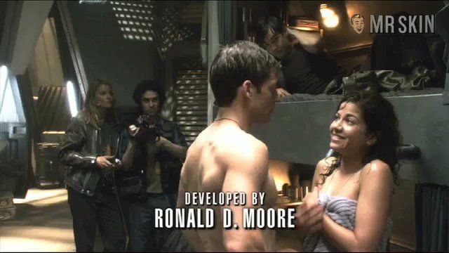 Battlestar Galactica's Sexiest Scenes with Katee Sackhoff. Underwear, sexy. 220860