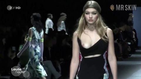 Gigi Hadid Naked as Herself. Breasts. 249159