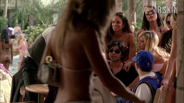 Sexiest Jennifer Hill Scene in Entourage. Bikini, breasts, underwear. 244303