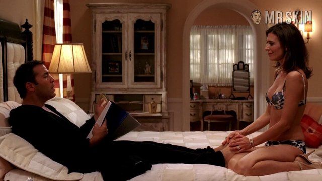 Hottest Perrey Reeves Scene in Entourage. Underwear, bikini, breasts. 214208